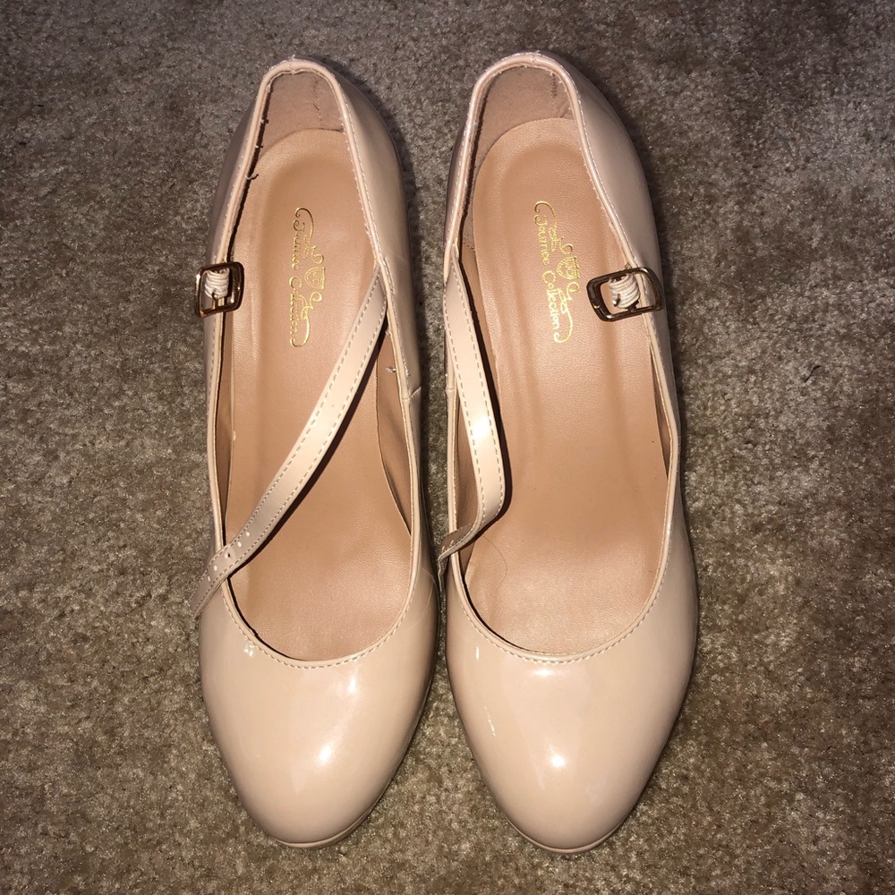 Journey Collection Platform Mary Jane Patent Pumps